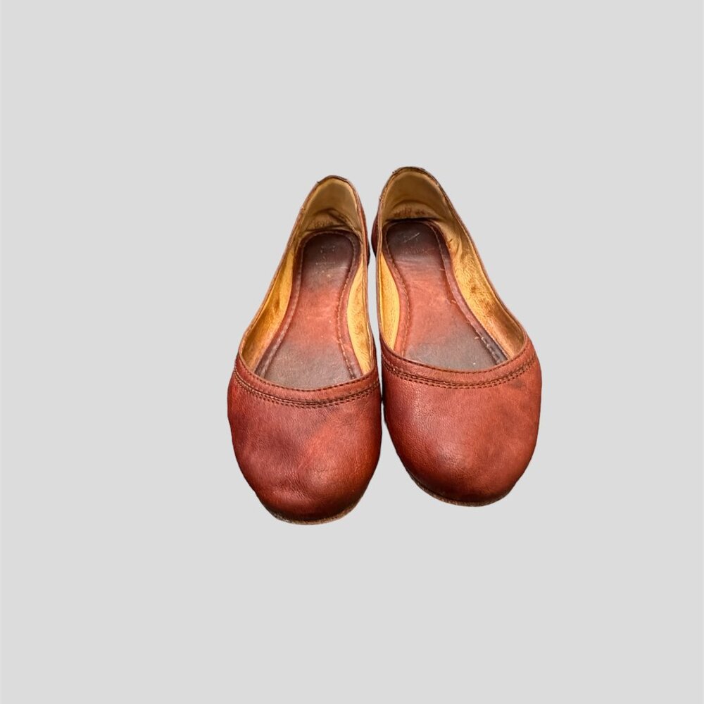 Frye Carson ballet flats tan size 7.5